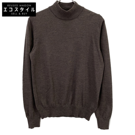 GRAN SASSO グランサッソ M02415290551550832 ﾌﾞﾗｳﾝ ﾓｯｸﾈｯｸ ｾｰﾀｰ トップス 46