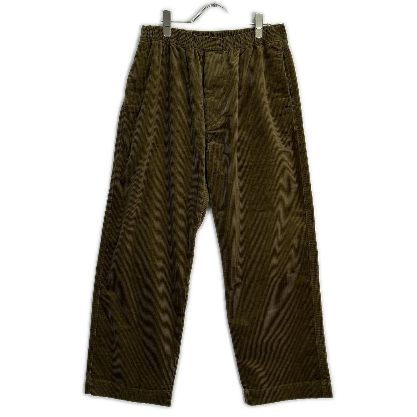 DANTON Danton Khaki Corduroy Straight Silhouette Easy Pants Bottoms 40