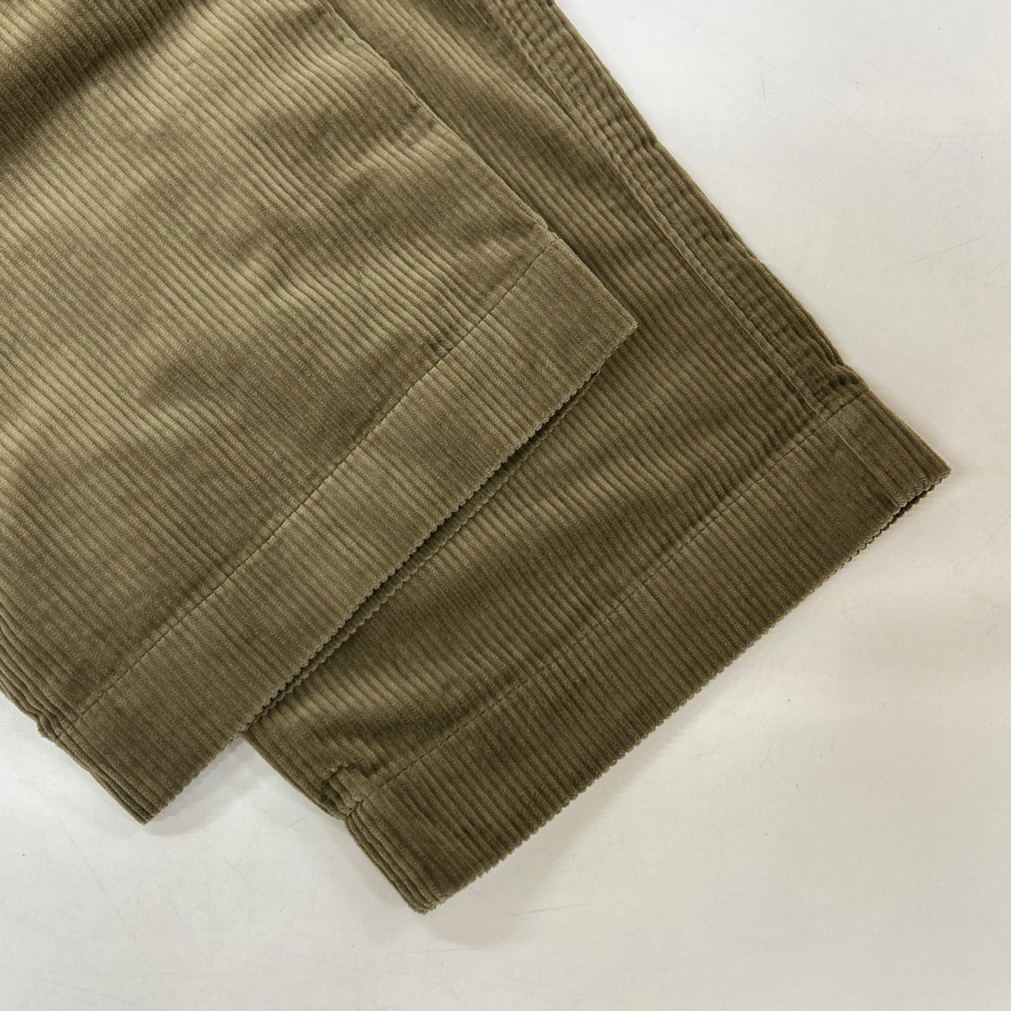 DANTON Danton Khaki Corduroy Straight Silhouette Easy Pants Bottoms 40