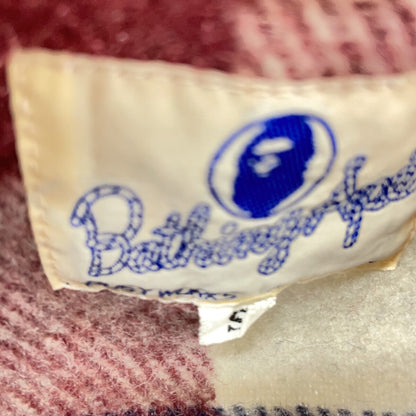A BATHING APE アベイシングエイプ 90's ブロックチェック CPO長袖シャツ トップス
