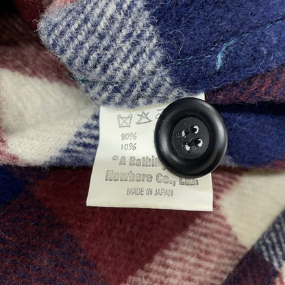 A BATHING APE アベイシングエイプ 90's ブロックチェック CPO長袖シャツ トップス
