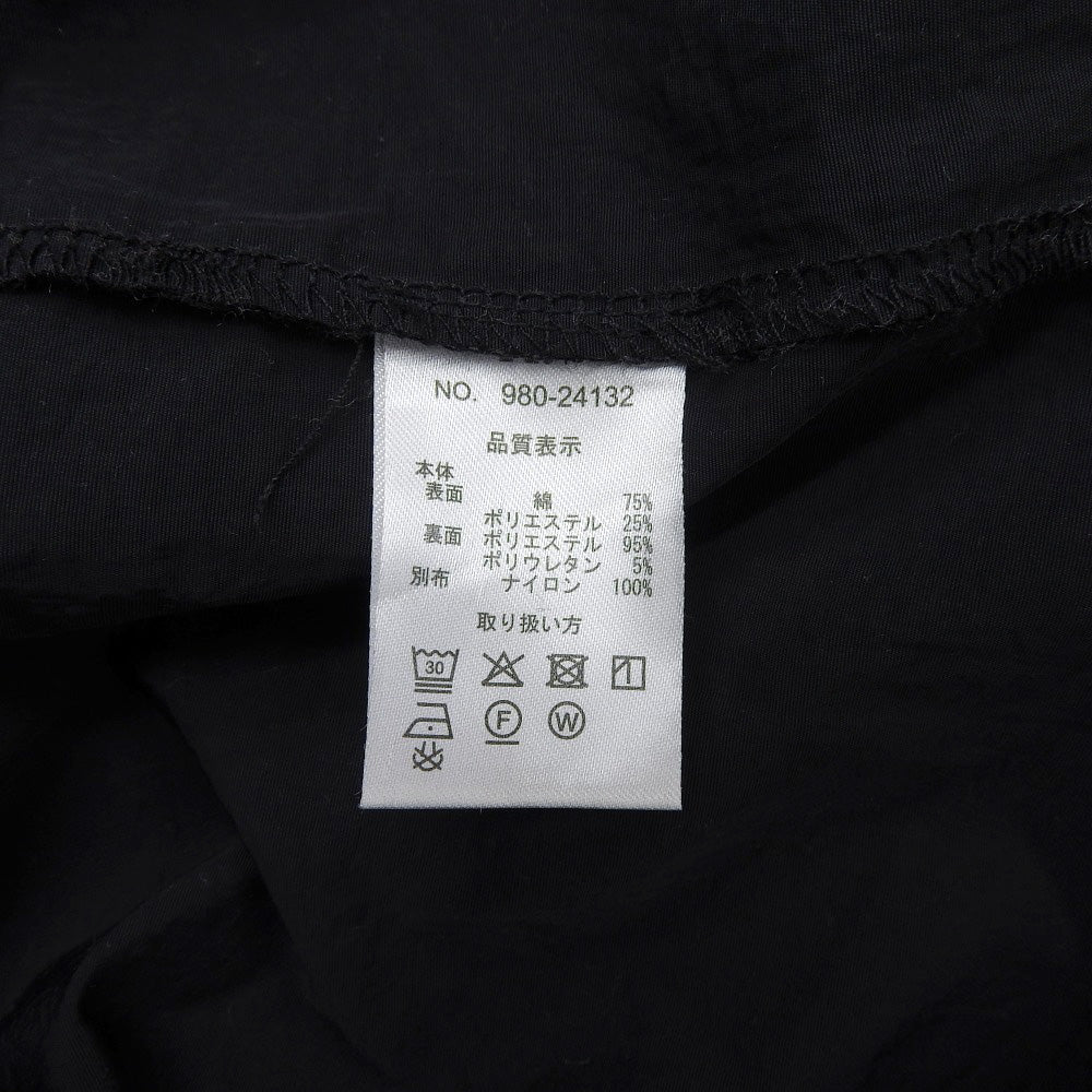 Excellent condition Black Mixed Material Docking Dress Women's One-Piece ― Women's