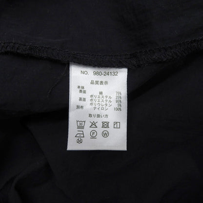 Excellent condition Black Mixed Material Docking Dress Women's One-Piece ― Women's