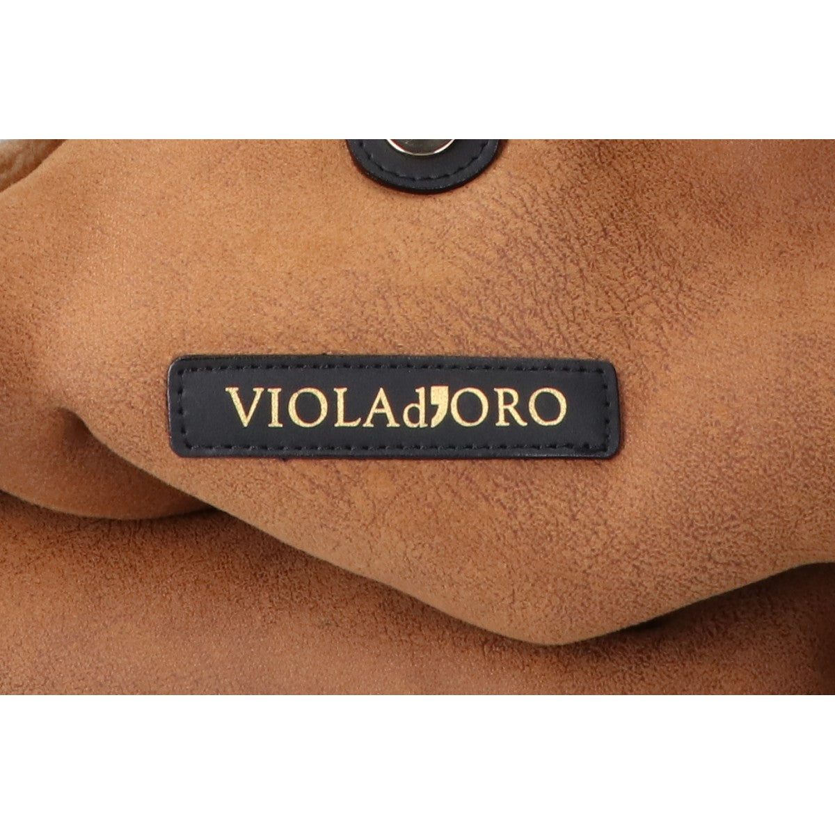 VIOLAd'ORO ヴィオラドーロ エコムートン チェーンショルダー トートバッグ