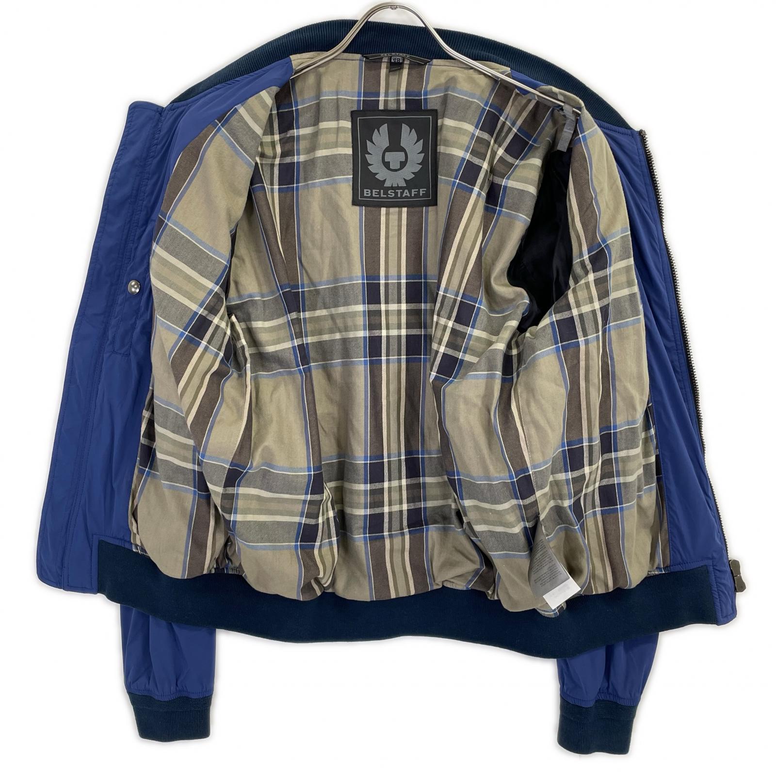 BELSTAFF Belstaff 71020201 Blue Nylon-blend Blouson Jacket