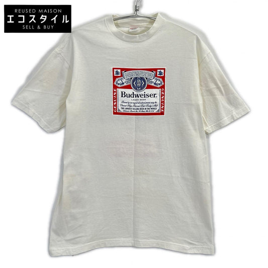 Supreme シュプリーム 09SS ×Budweiser バドワイザー ホワイト バドワイザー プリントTシャツ トップス