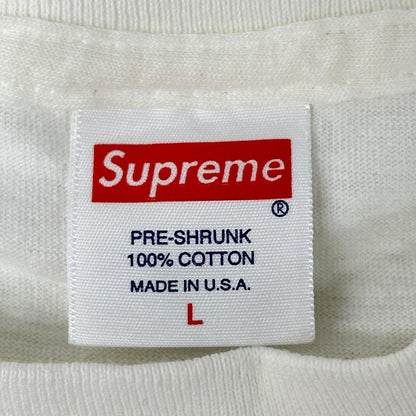 Supreme シュプリーム 09SS ×Budweiser バドワイザー ホワイト バドワイザー プリントTシャツ トップス