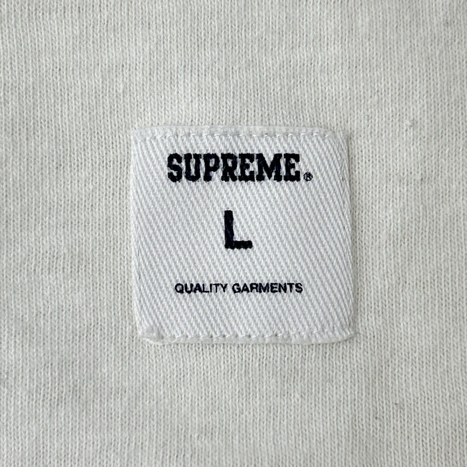 Supreme シュプリーム ブルー×ホワイト モンブランロゴ ラグラン ロングスリーブTシャツ トップス
