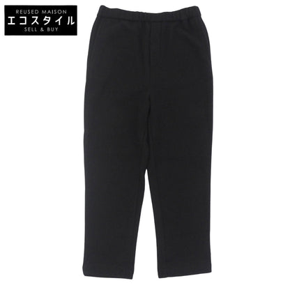 maison de soil メゾンドソイル 美品 ウール×ナイロン パンツ ボトムス レディース 黒 ブラック 1 ボトムス 1