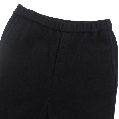 maison de soil メゾンドソイル 美品 ウール×ナイロン パンツ ボトムス レディース 黒 ブラック 1 ボトムス 1
