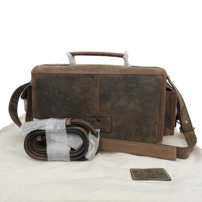 vintage leather sydney ヴィンテージレザーシドニー 未使用 カメラバッグ ショルダーバッグ メンズ ブラウン ショルダーバッグ