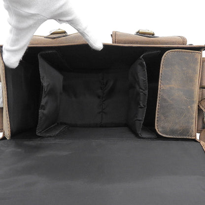 vintage leather sydney ヴィンテージレザーシドニー 未使用 カメラバッグ ショルダーバッグ メンズ ブラウン ショルダーバッグ