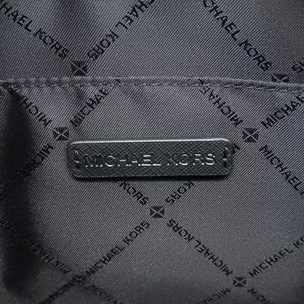 Excellent Condition MK Logo Chain Shoulder Bag Women's Black Shoulder Bag Women's