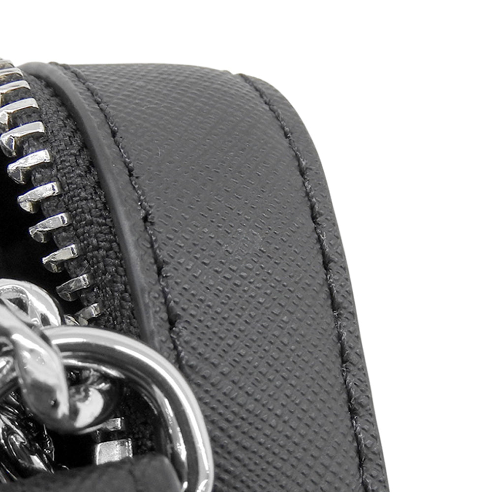Excellent Condition MK Logo Chain Shoulder Bag Women's Black Shoulder Bag Women's