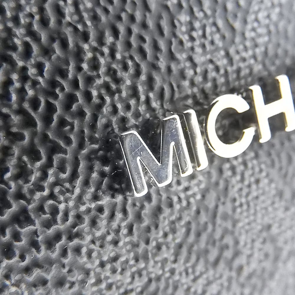 Excellent Condition MK Logo Chain Shoulder Bag Women's Black Shoulder Bag Women's