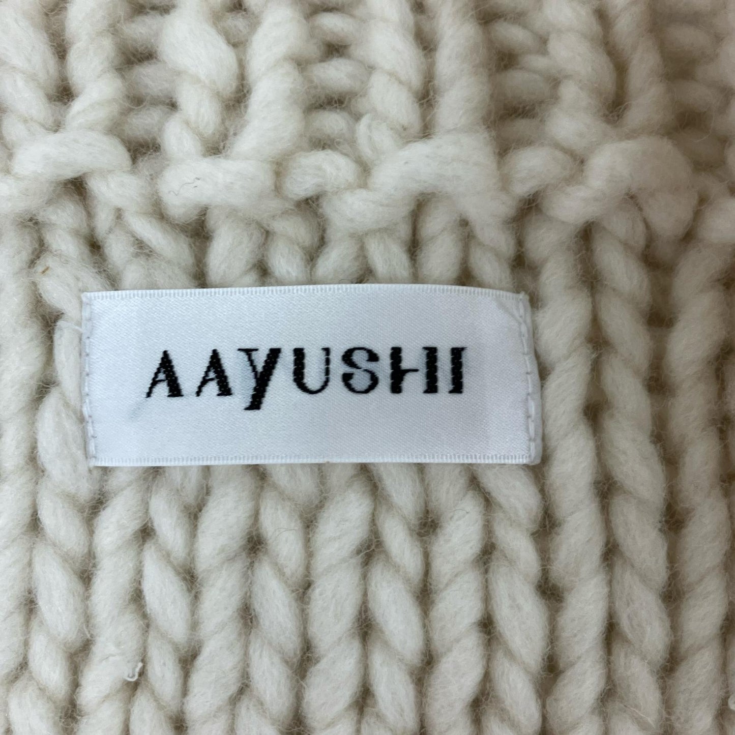AAyUSHI AYUSHI SFF0803 白色 开衫 上衣