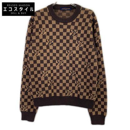 LOUIS VUITTON ルイヴィトン HLN77W2LL ダミエジャガードモチーフニット トップス