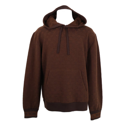 【美品/国内正品】RM212 AU7 HLN81W Monogram 套头连帽针织衫 上衣 M 男士