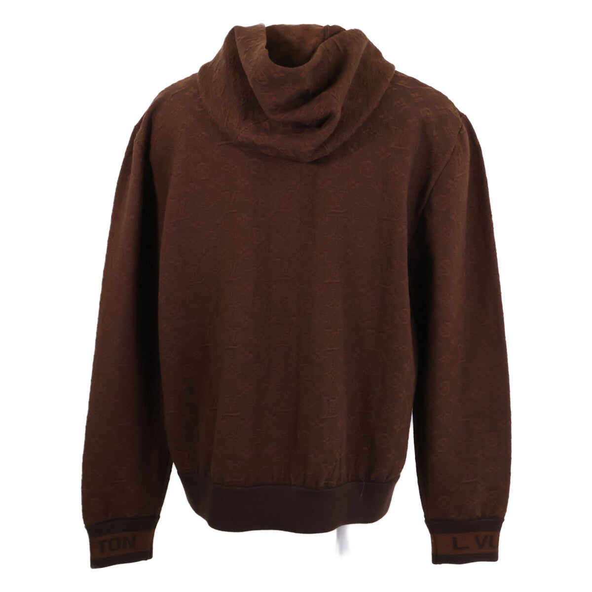【美品/国内正品】RM212 AU7 HLN81W Monogram 套头连帽针织衫 上衣 M 男士