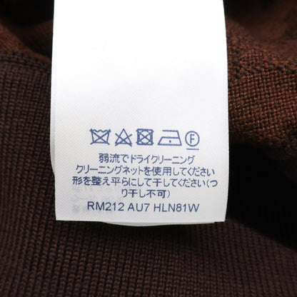 【美品/国内正品】RM212 AU7 HLN81W Monogram 套头连帽针织衫 上衣 M 男士