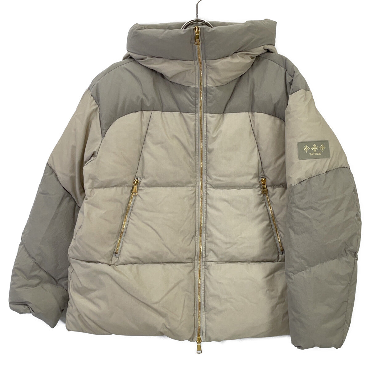 TATRAS LTAT22A4904-D 22AW Beige Jigi Nylon Down Jacket 02