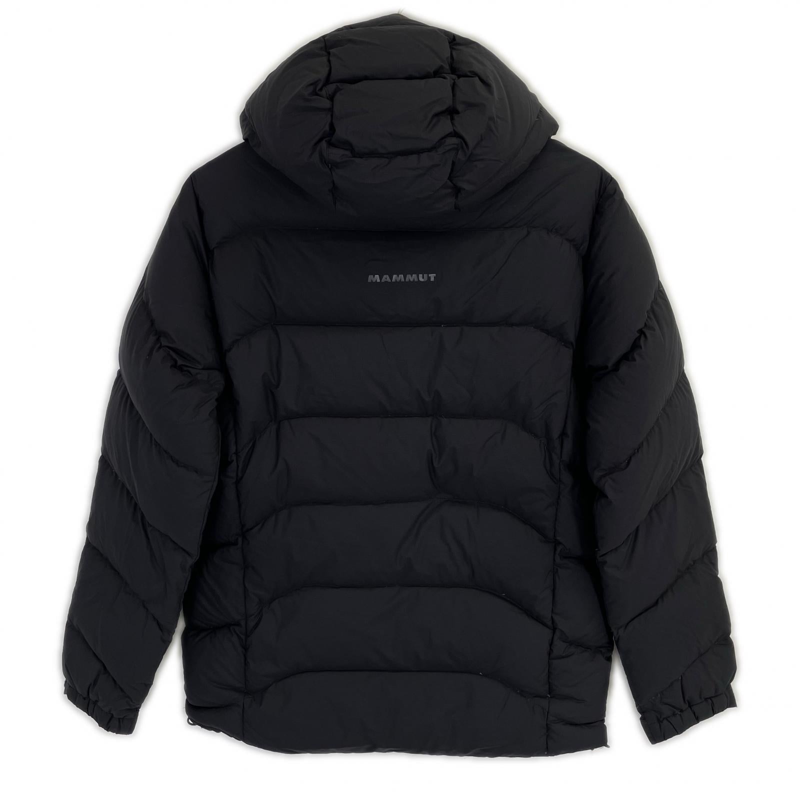 MAMMUT マムート ﾌﾞﾗｯｸ ｴｸｾﾛﾝ ｲﾝｻｰﾚｼｮﾝ ﾌｰﾃﾞｯﾄﾞ ｼﾞｬｹｯﾄ ジャケット XS