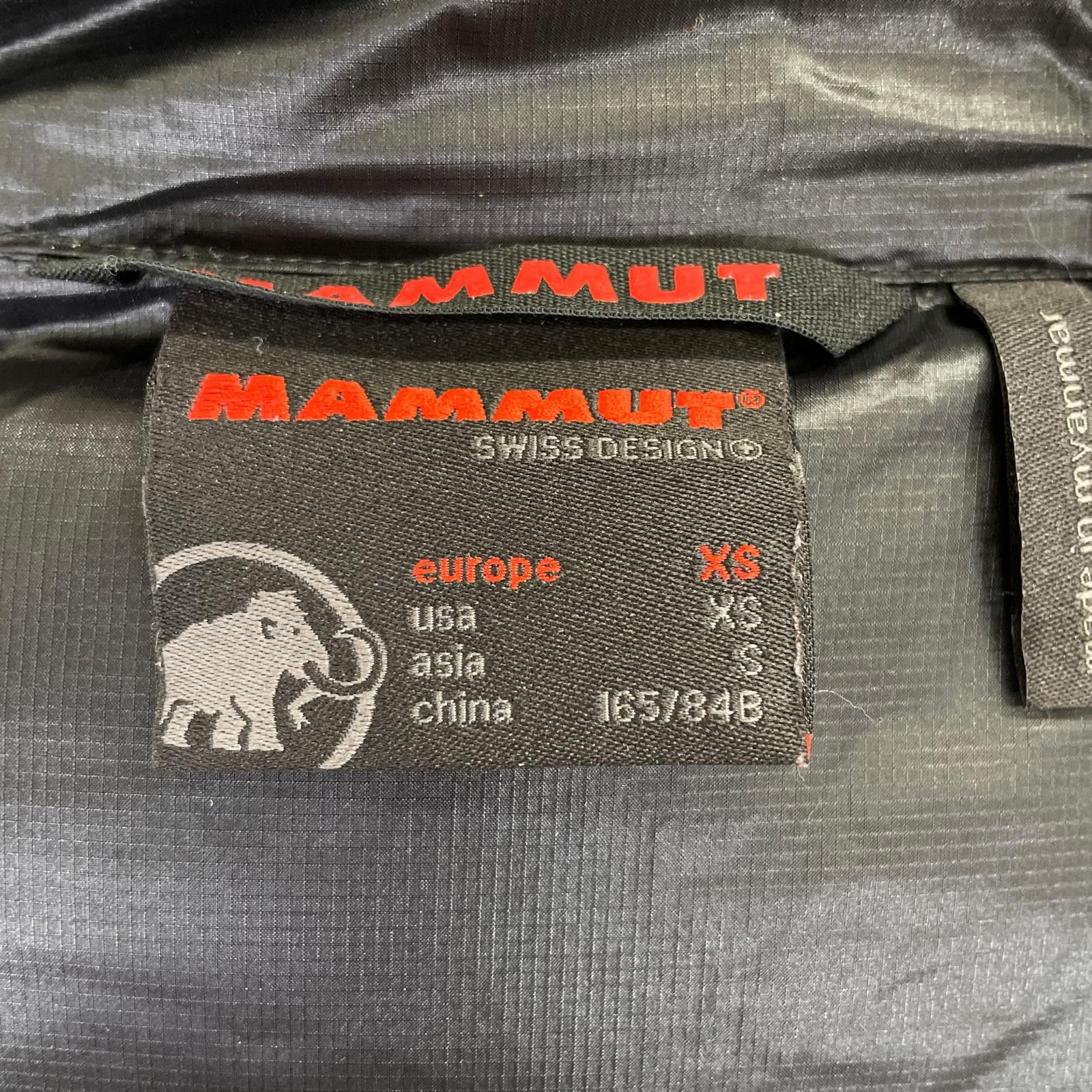 MAMMUT 猛犸象 黑色 EXCELON 保暖连帽夹克 夹克衫 XS