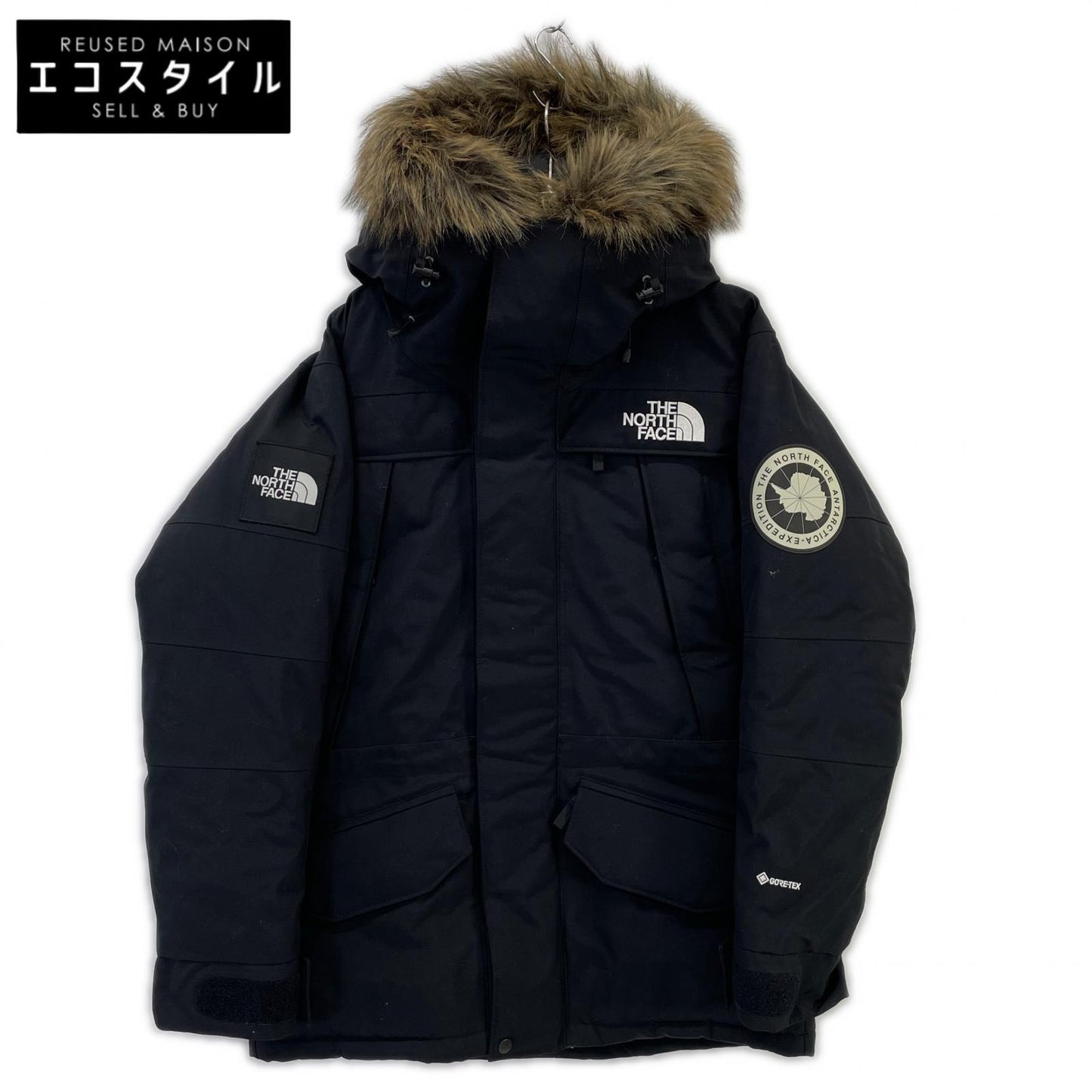 THE NORTH FACE 乐斯菲斯 ND92032 黑色 ANTARCTICA PARKA 羽绒服 夹克 M