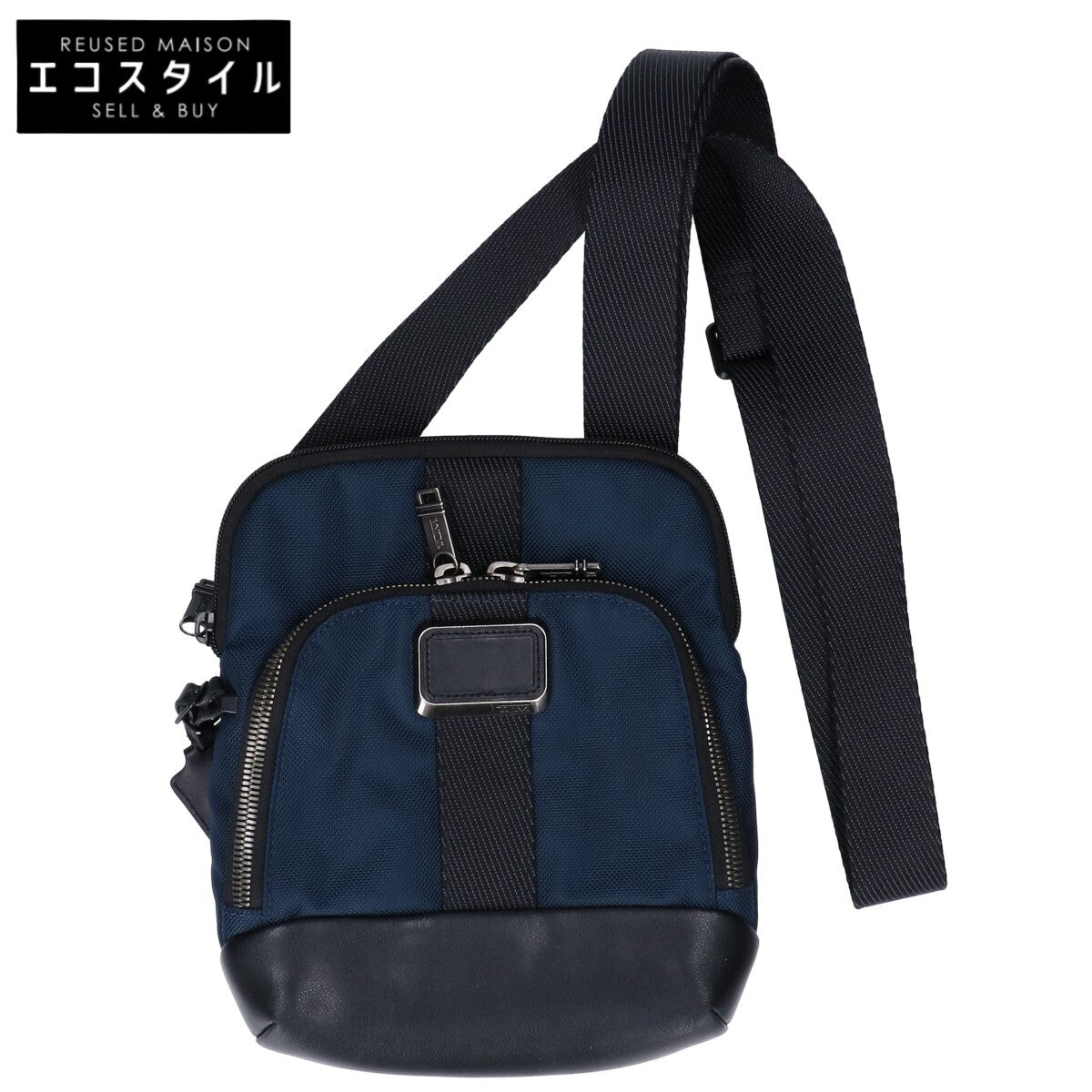 1253831596 232309NVY ALPHA BRAVO Barksdale Crossbody Shoulder Bag for Men