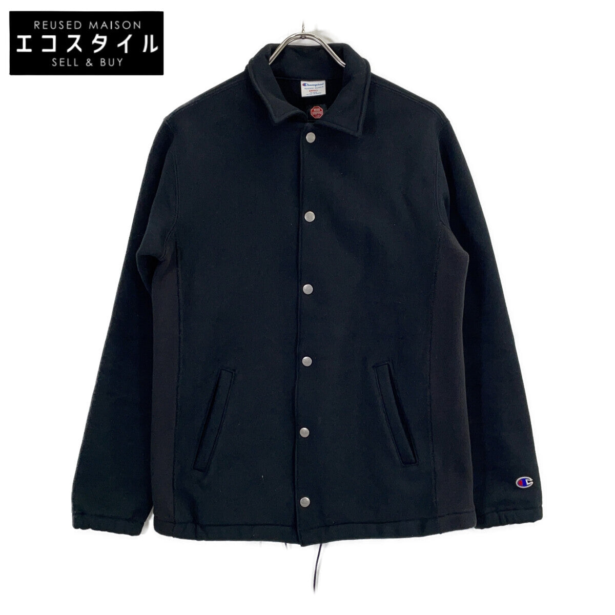 Champion チャンピオン C8-G614 WINDSTOPPER 裏起毛 コーチ ジャケット