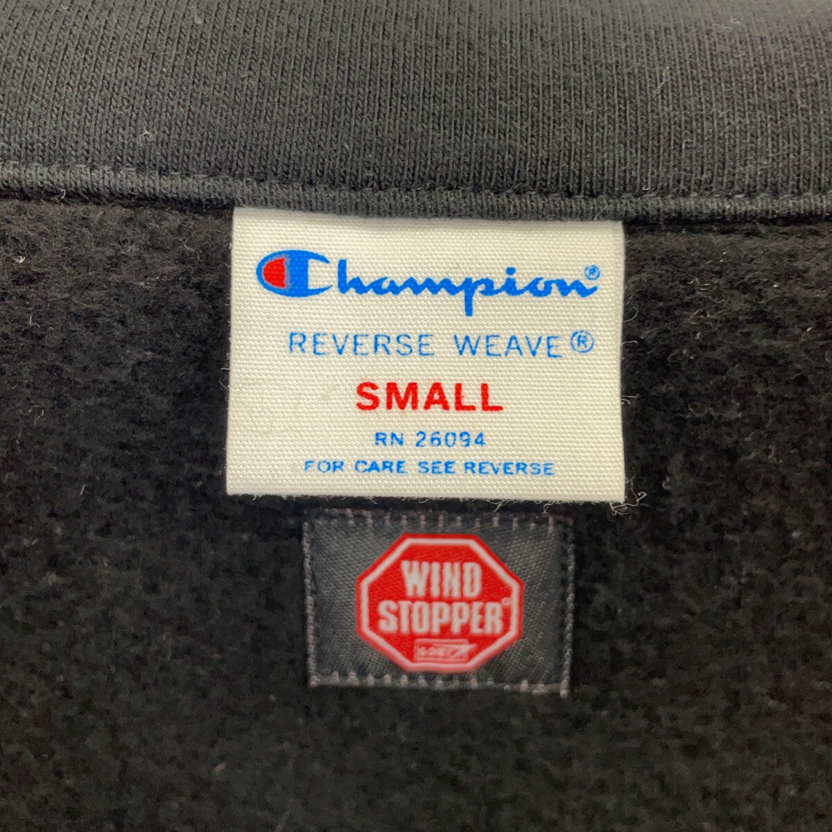 Champion チャンピオン C8-G614 WINDSTOPPER 裏起毛 コーチ ジャケット