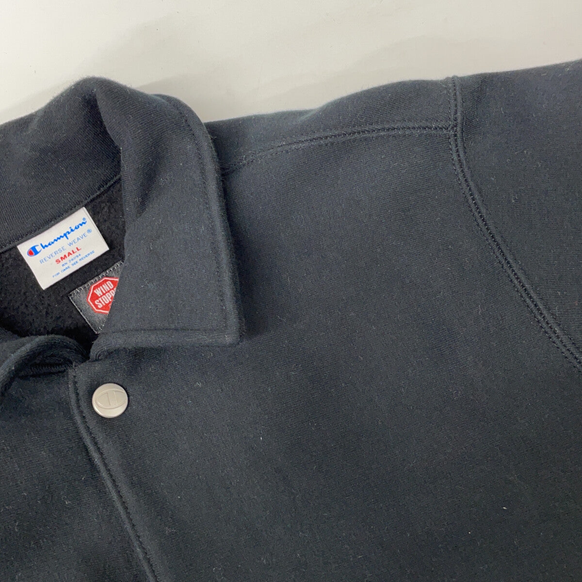 Champion チャンピオン C8-G614 WINDSTOPPER 裏起毛 コーチ ジャケット