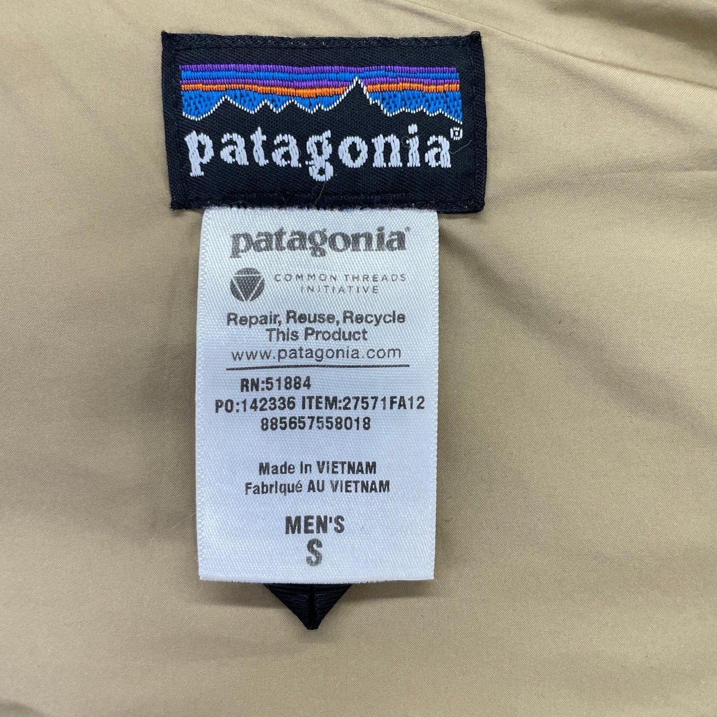 Patagonia パタゴニア 27571 ネイビー×レッド スリングショット ダウンベスト ベスト