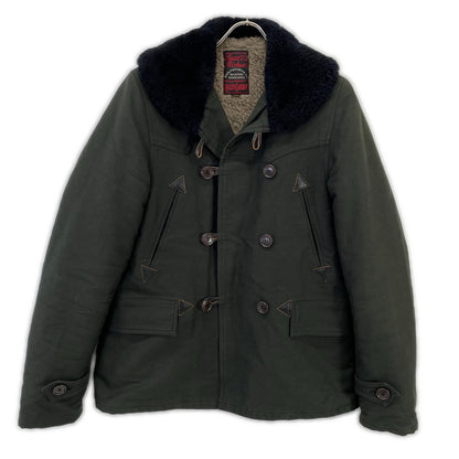 BUZZ RICKSON'S BR12529 Khaki COAT GUARD STYLE JACKET