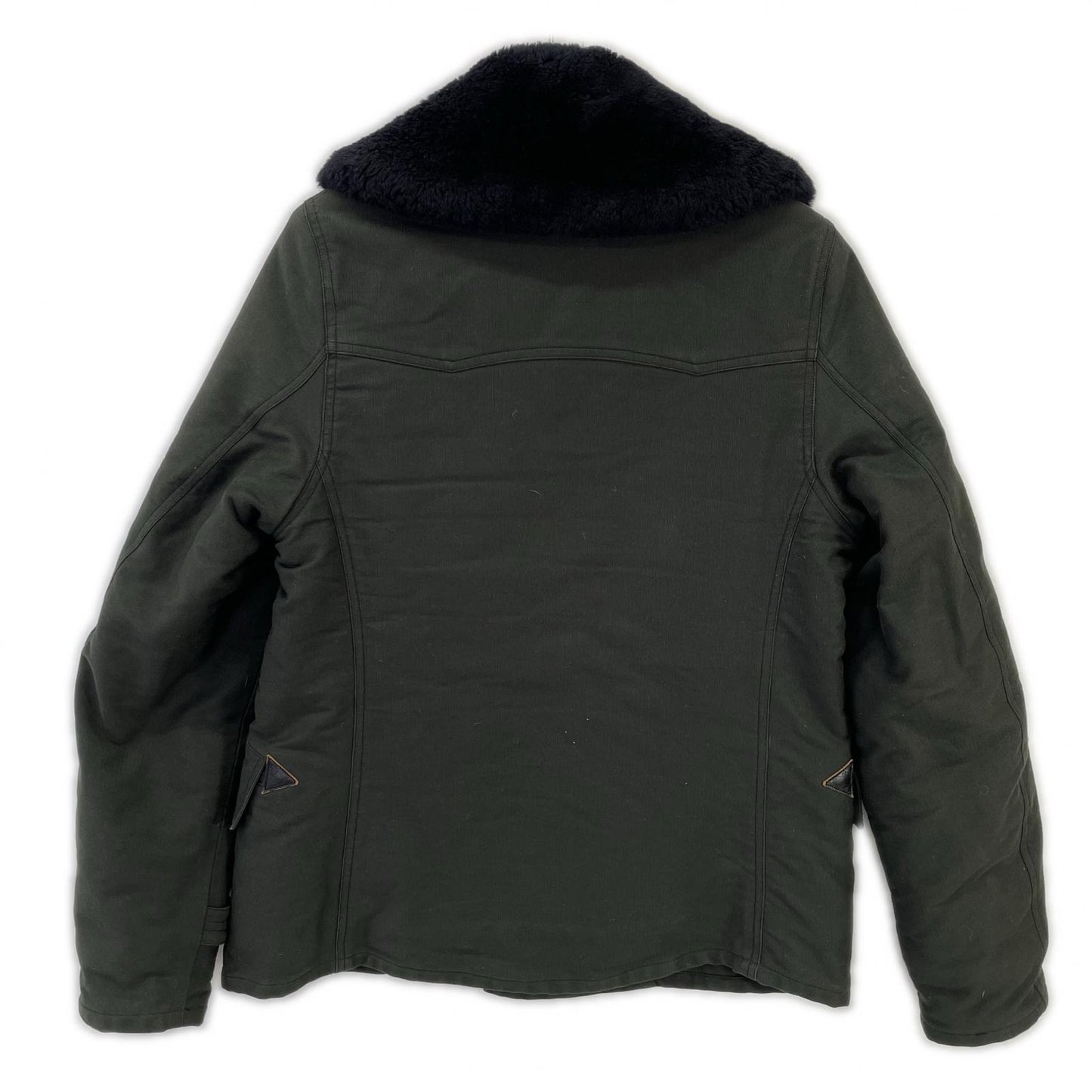 BUZZ RICKSON'S BR12529 Khaki COAT GUARD STYLE JACKET