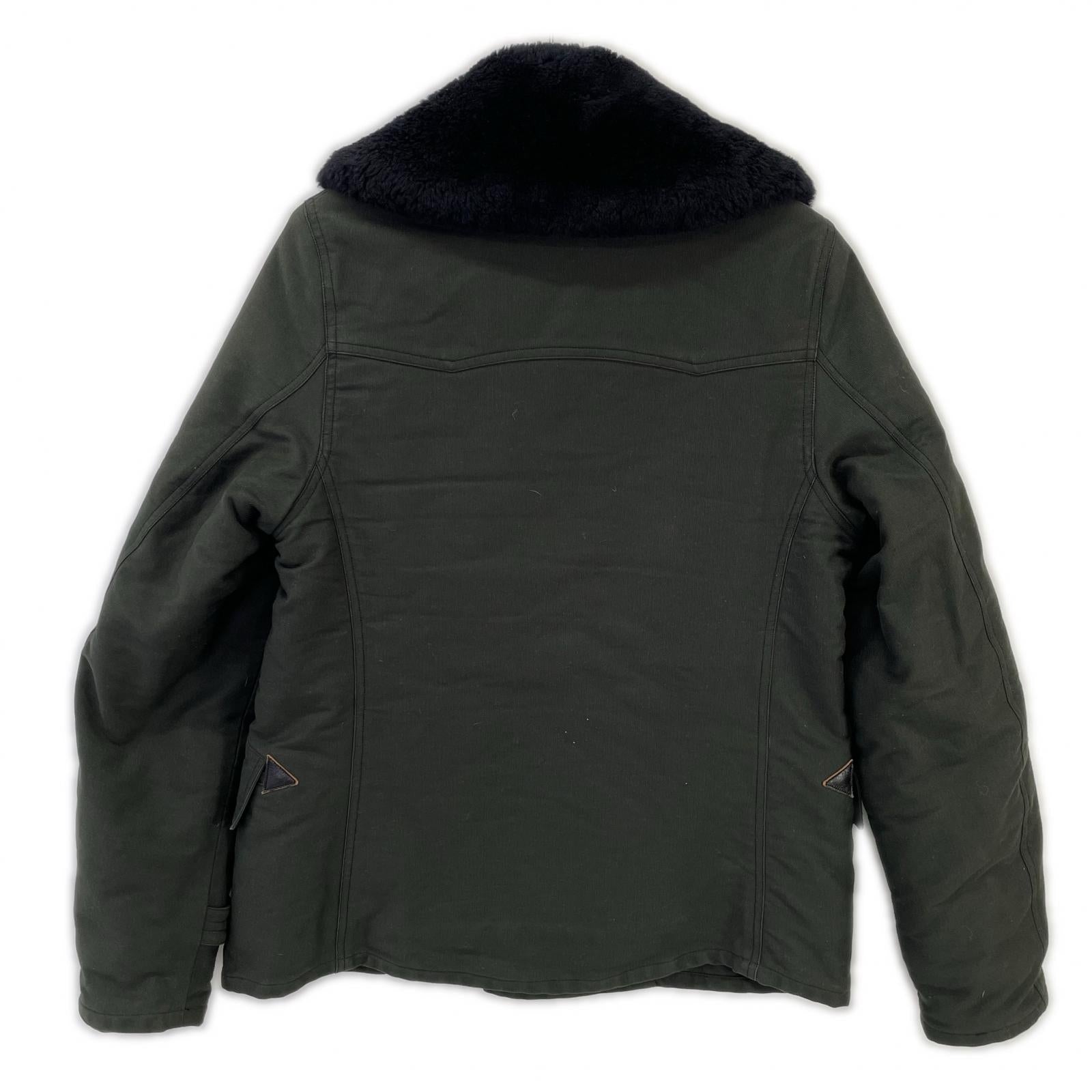 BUZZ RICKSON'S BR12529 Khaki COAT GUARD STYLE JACKET
