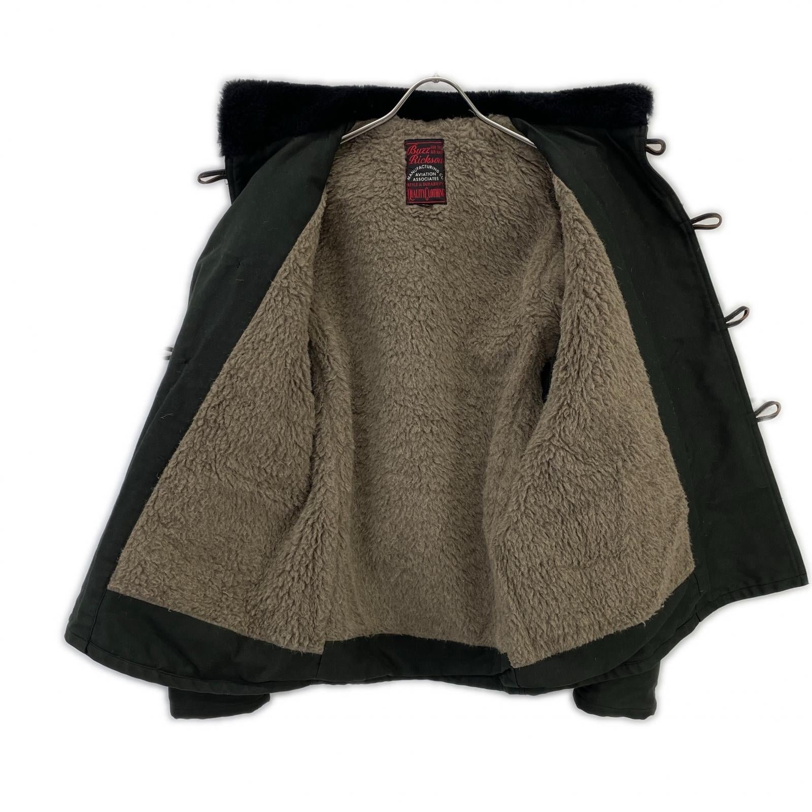 BUZZ RICKSON'S BR12529 Khaki COAT GUARD STYLE JACKET