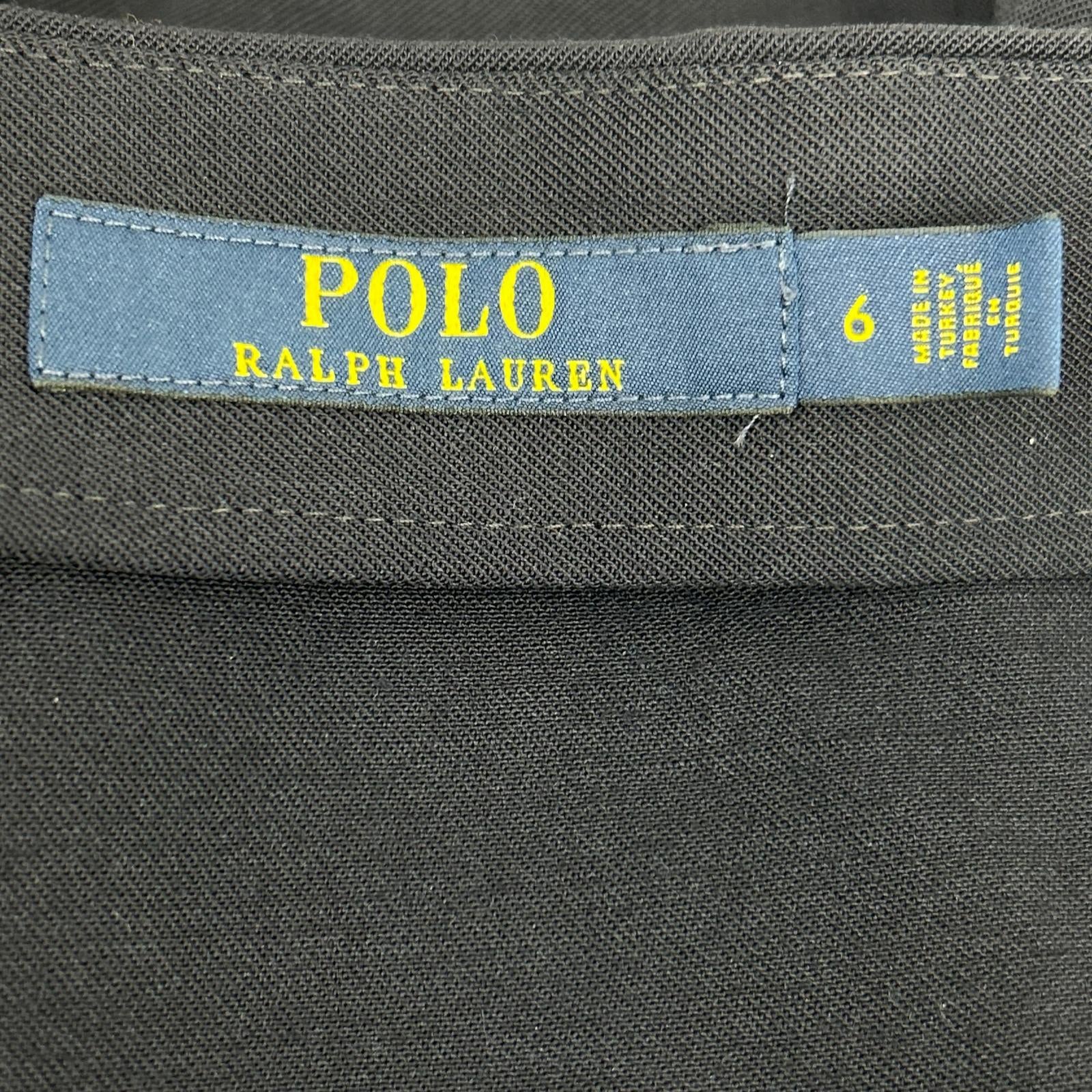 POLO RALPH LAUREN ポロ ラルフローレン 0200016869 ネイビー 金ボタン スカート スカート