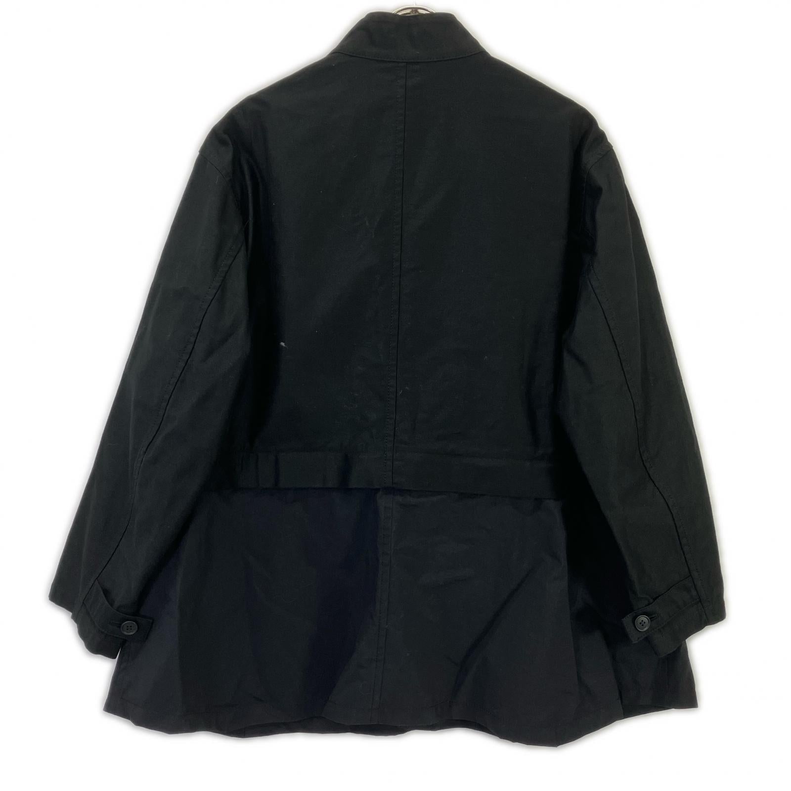 Plantation PL43FC982 Black 100% Cotton 2-Way Outer Jacket
