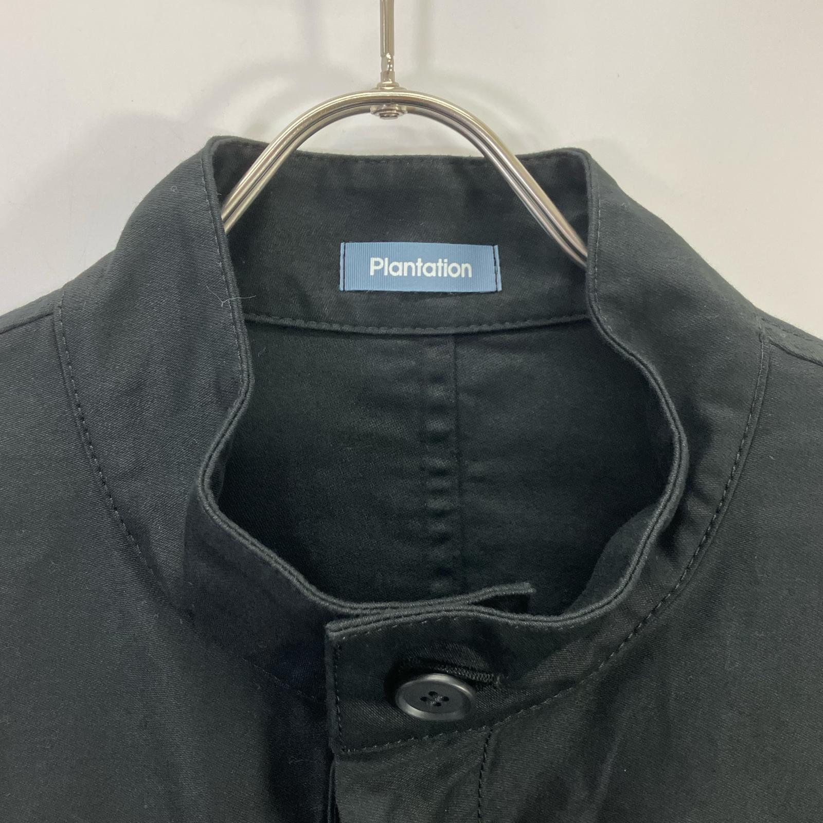 Plantation PL43FC982 Black 100% Cotton 2-Way Outer Jacket