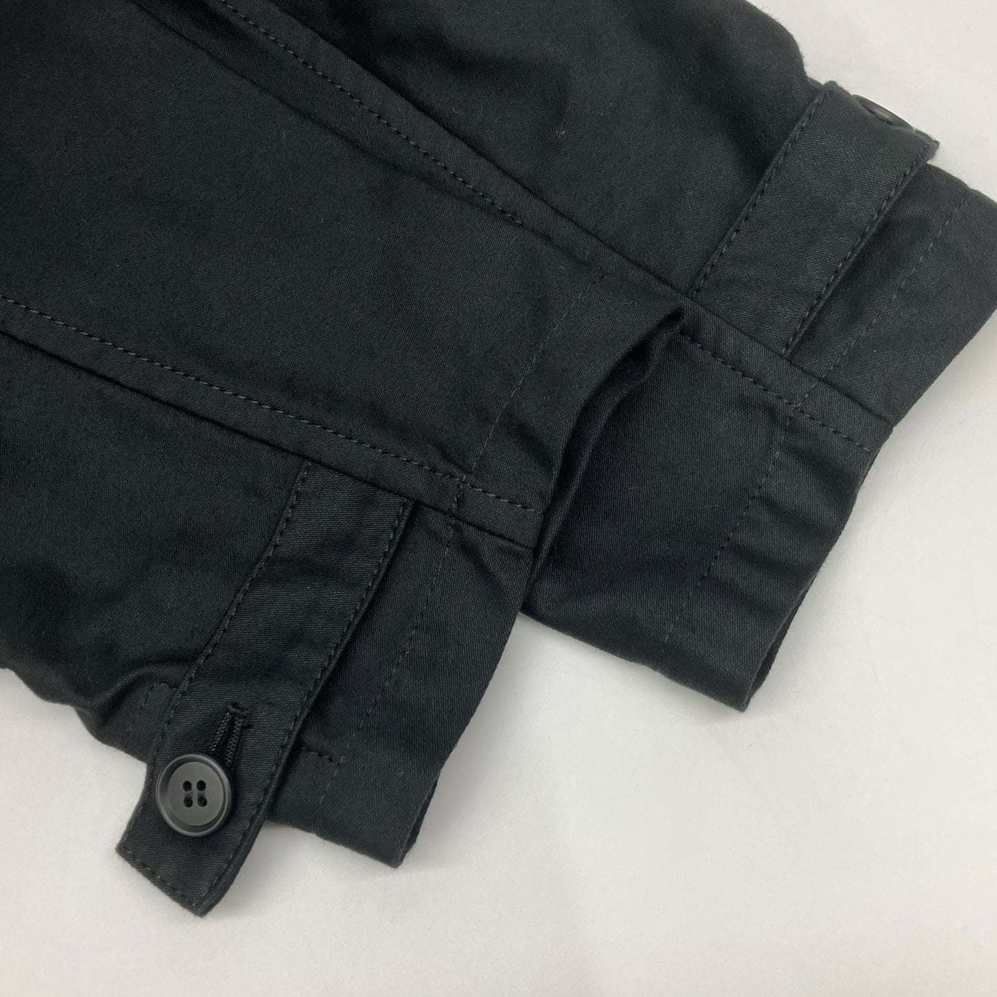 Plantation PL43FC982 Black 100% Cotton 2-Way Outer Jacket