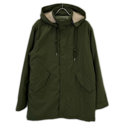 OUTERKNOWN 3020400233 Khaki Ripstop Nylon M-65 Parka Jacket M