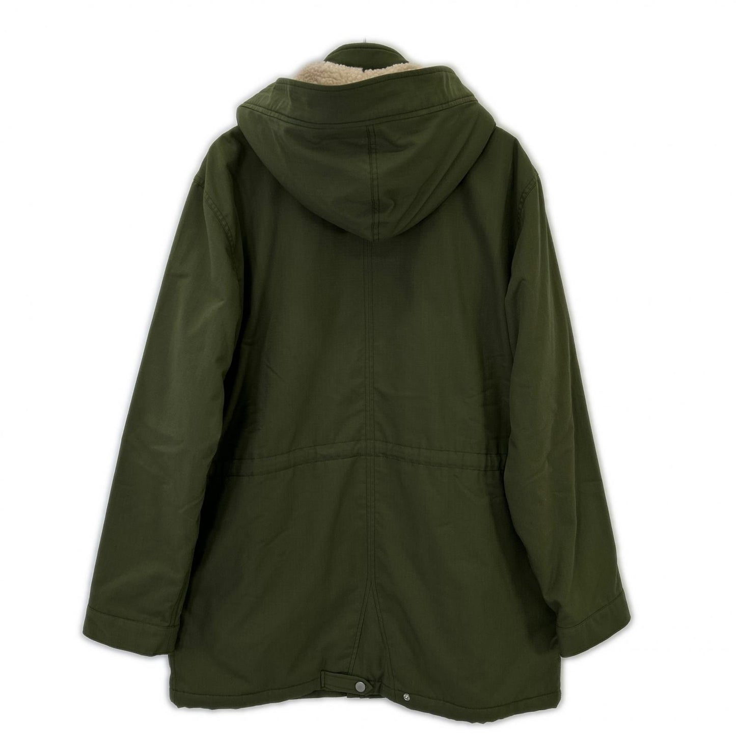 OUTERKNOWN 3020400233 Khaki Ripstop Nylon M-65 Parka Jacket M