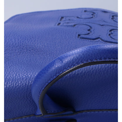 Tory Burch 托里·伯奇 【美品】荔枝纹皮抽绳翻盖双肩包 背包