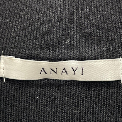 ANAYI Anayi 26年款 黑色 梅里刺绣 套头针织衫