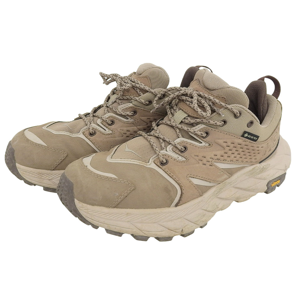 HOKAONEONE ホカオネオネ アナカパロー トレッキングシューズ メンズ ベージュ 25.5cm 1122017 シューズ 25.5