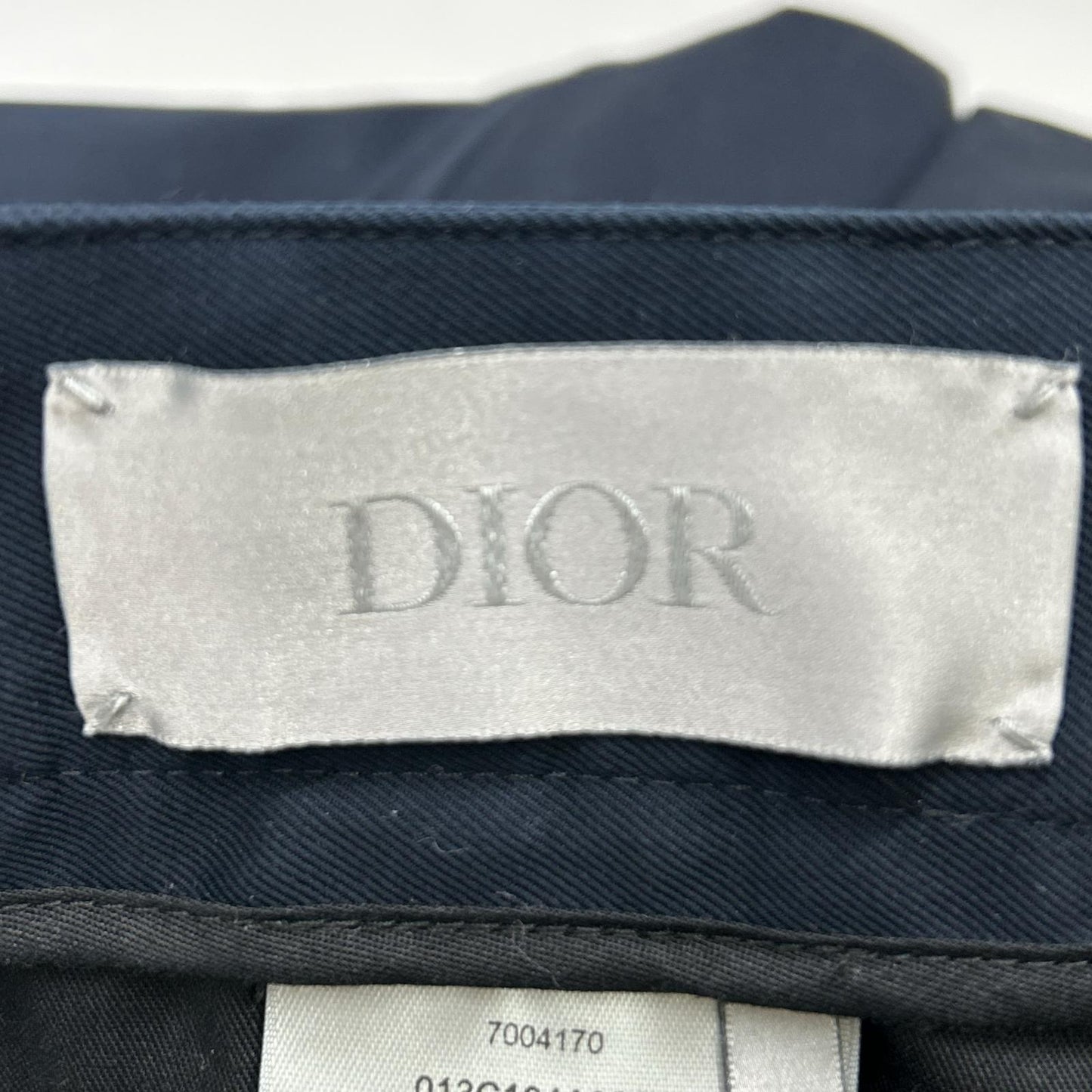 DIOR 2020 Navy Slacks Trousers Bottoms
