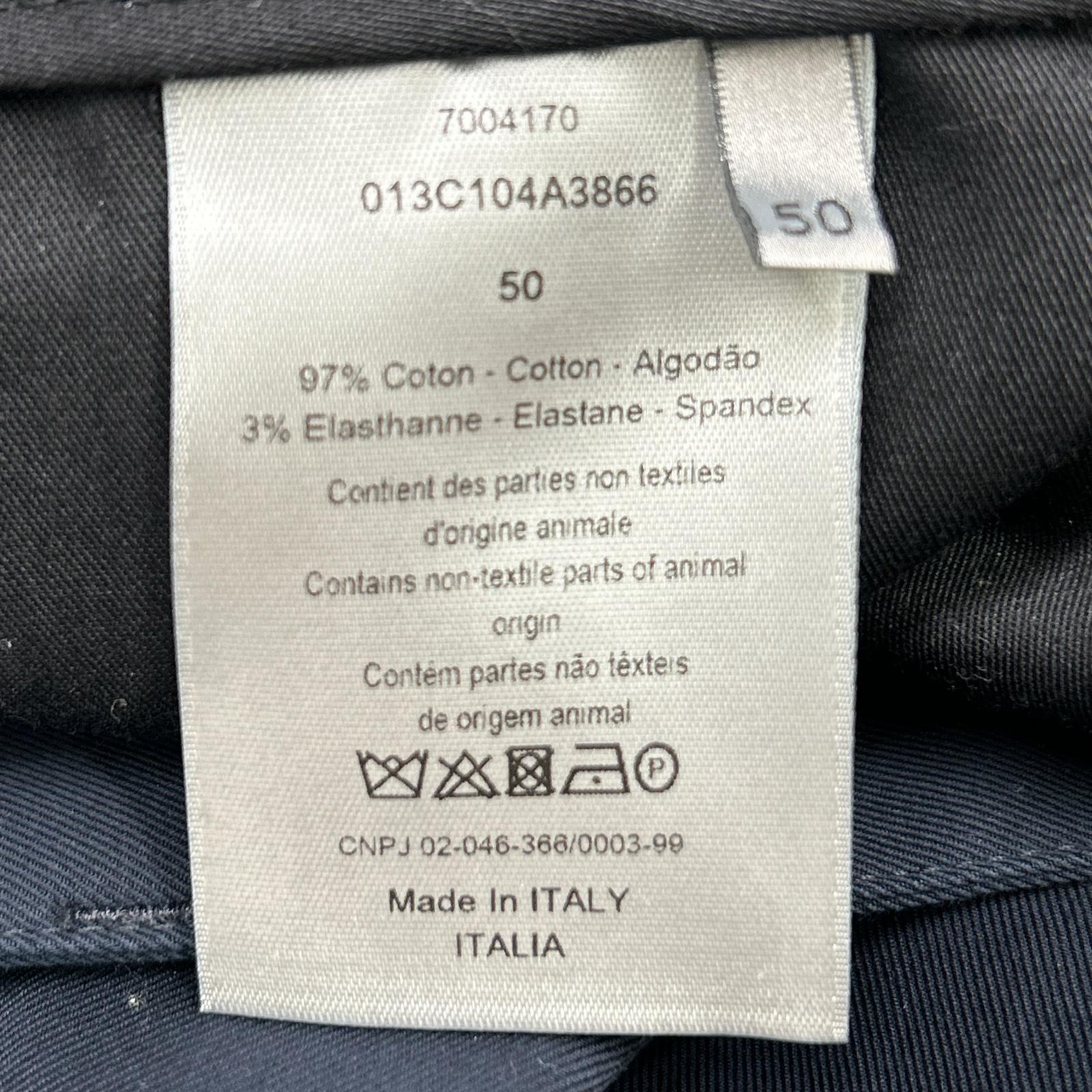 DIOR 2020 Navy Slacks Trousers Bottoms