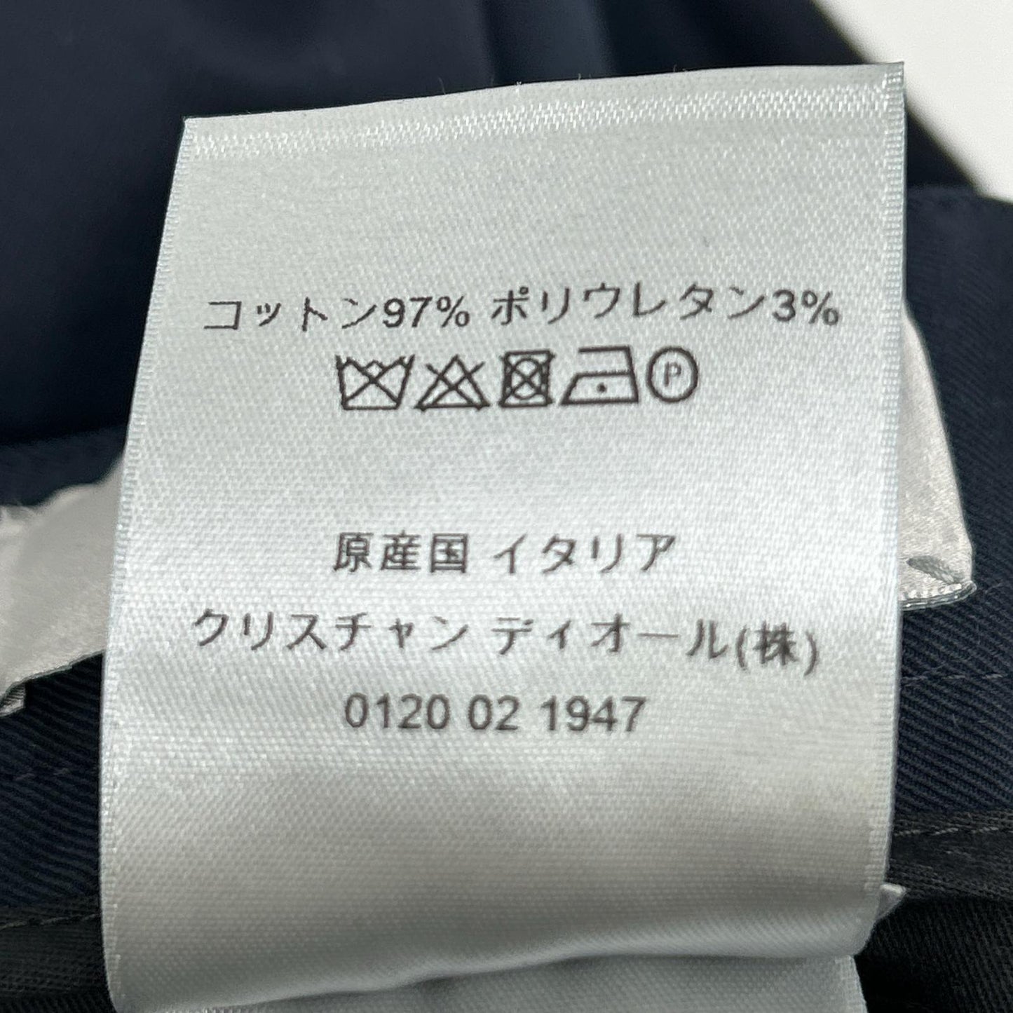 DIOR 2020 Navy Slacks Trousers Bottoms