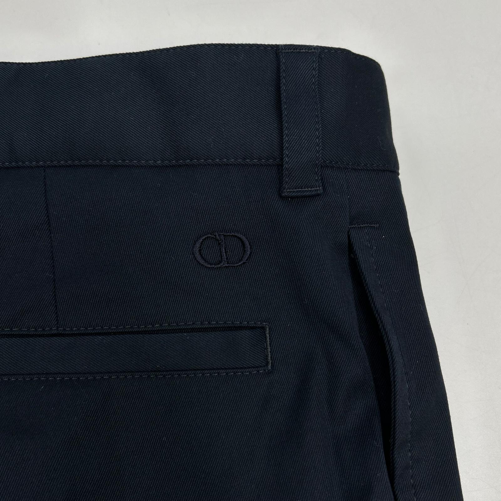 DIOR 2020 Navy Slacks Trousers Bottoms